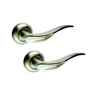 Ручки на розеті KEDR R10.039-AL AB бронза